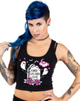 Lived Cute Died Cute Cropped Tank Top