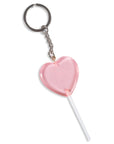 Too Fast | A Shop of Things | Pink Heart Lolli Keychain