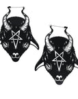 Too Fast | Baby Goat Devil Earrings