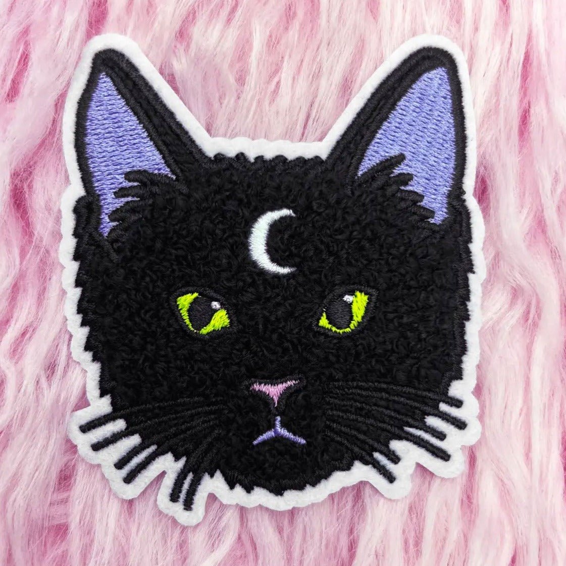 Embroidery Patch Space Cat Program Iron-on 