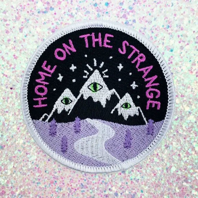 Too Fast | Band of Weirdos | Home On the Strange Iron On Patch