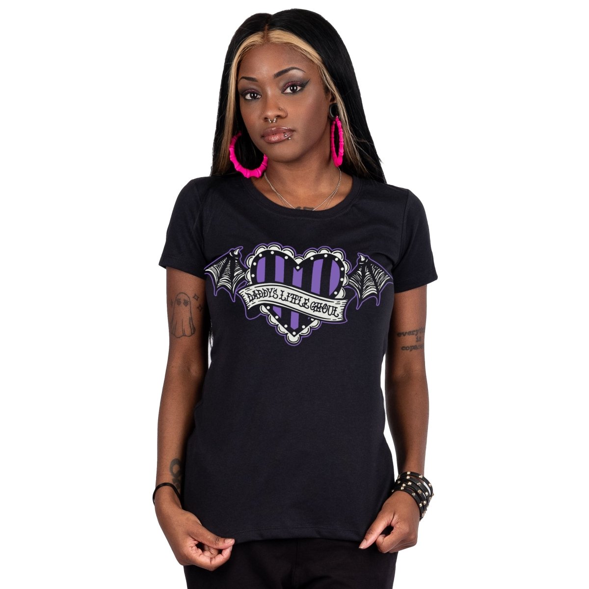 Too Fast | Daddy&#39;s Little Ghoul Womens Graphic T Shirt