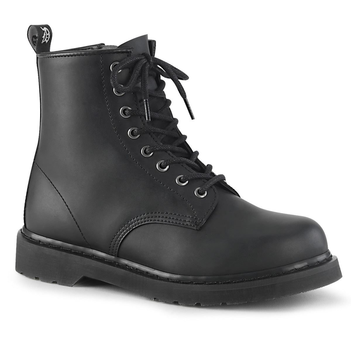 Vegan leather outlet combat boots