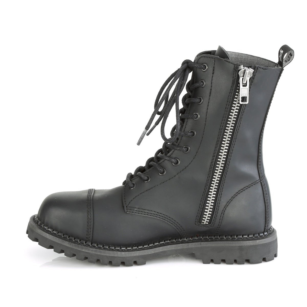 Non leather hot sale combat boots