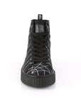 Too Fast | Demonia Sneeker 250 | Black Canvas Unisex Sneakers