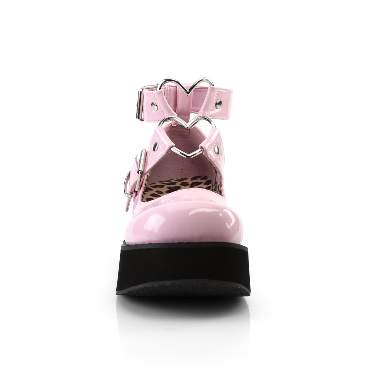 Demonia SPRITE 02 Baby Pink Patent Leather Mary Janes Too Fast