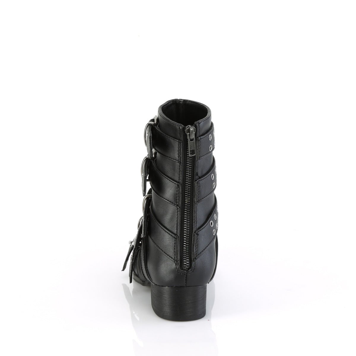 Too Fast | Demonia Warlock 70 | Black Vegan Leather Unisex Platform Boots