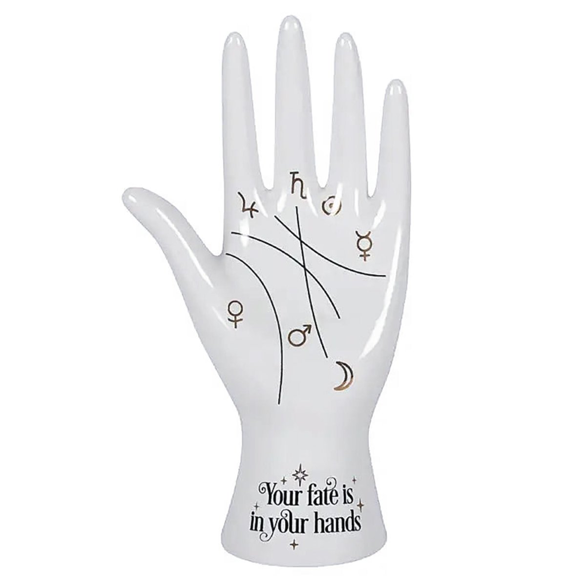 Palmistry Hand Ring Holder