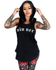 Too Fast | Occult Sinner Studded Hooded Tank