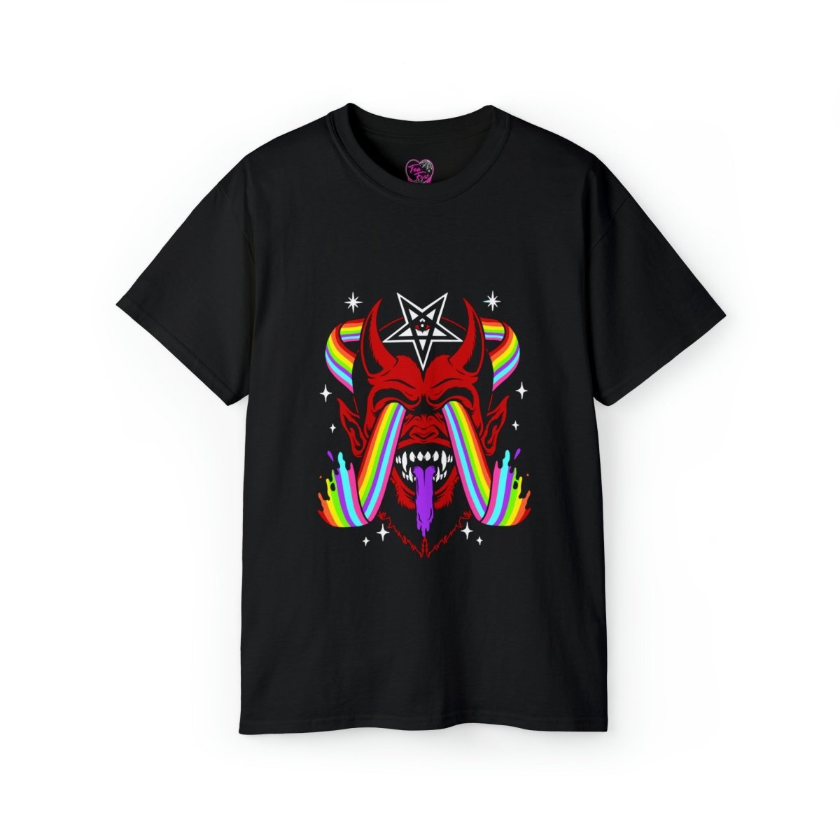 Rainbow Devil Gay As Hell Unisex Tee – Too Fast