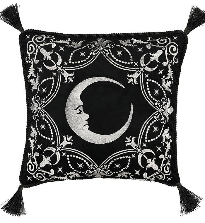 Restyle | Crescent Moon and Stars Cushion Cover