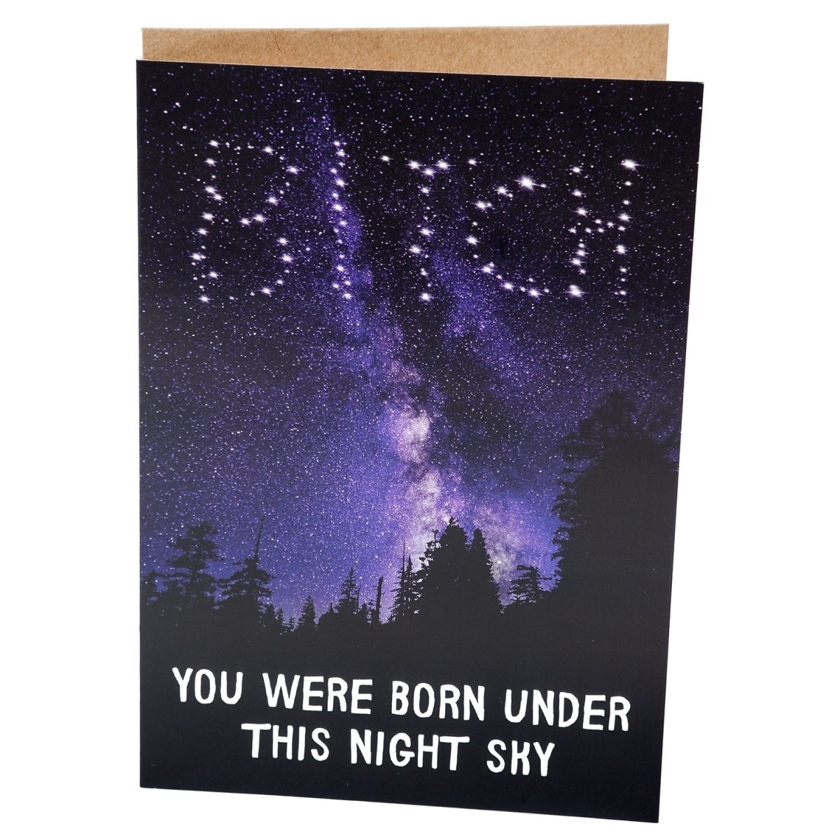 Too Fast | Sleazy Greetings | Starry Night Greeting Card