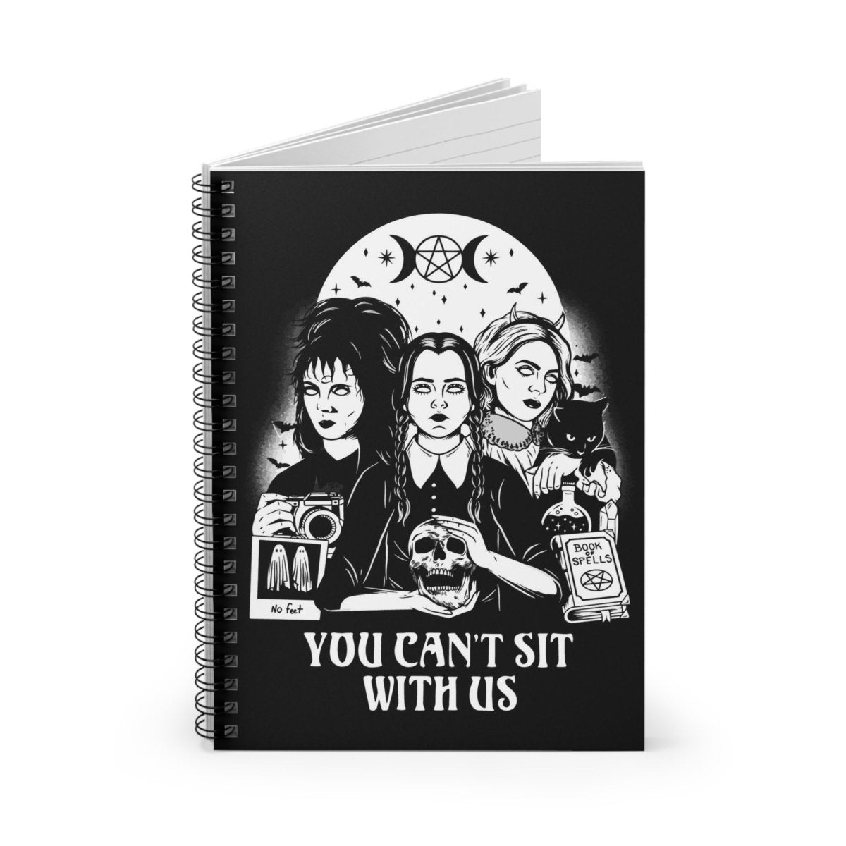 Too Fast | You Can&#39;t Sit With Us Spiral Notebook