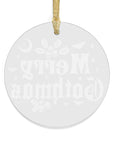 Merry Gothmas Acrylic Ornament