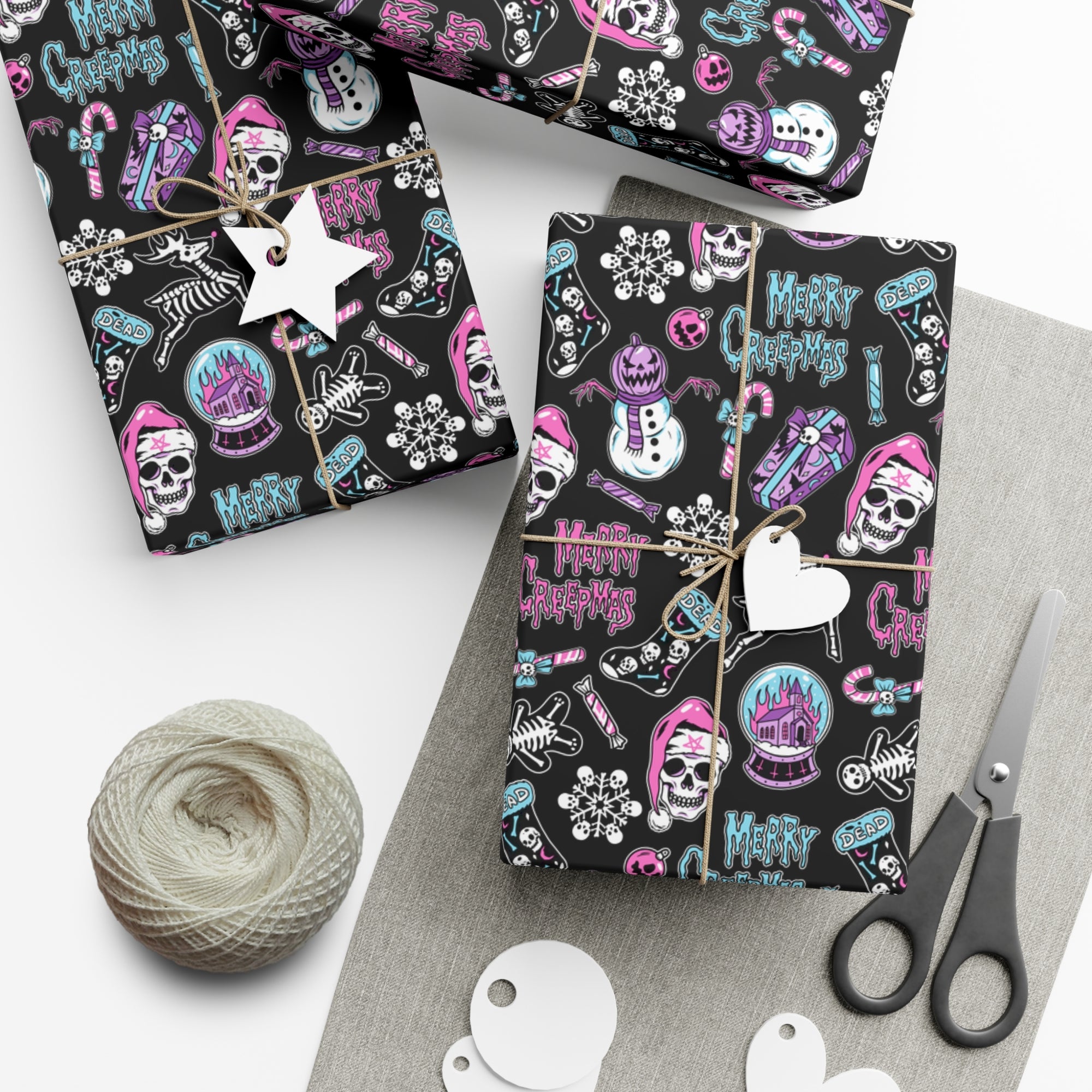 Merry Creepmas Christmas  Gift Wrapping Paper