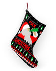 Fuck Christmas Drunk Santa Christmas Stocking