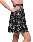 Snakes and Roses Skater Skirt