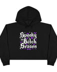 Spooky B Season Crop Hoodie