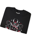 Creepy Bat Christmas Crewneck Sweatshirt