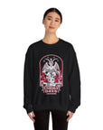 Unholy Baphomet Christmas Crewneck Sweatshirt