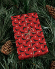 Bats and Stars Goth Gift Wrapping Paper