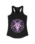 Pastel Goat Baphomet Racerback Tank