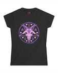 Pastel Goat Baphomet Graphic Tee