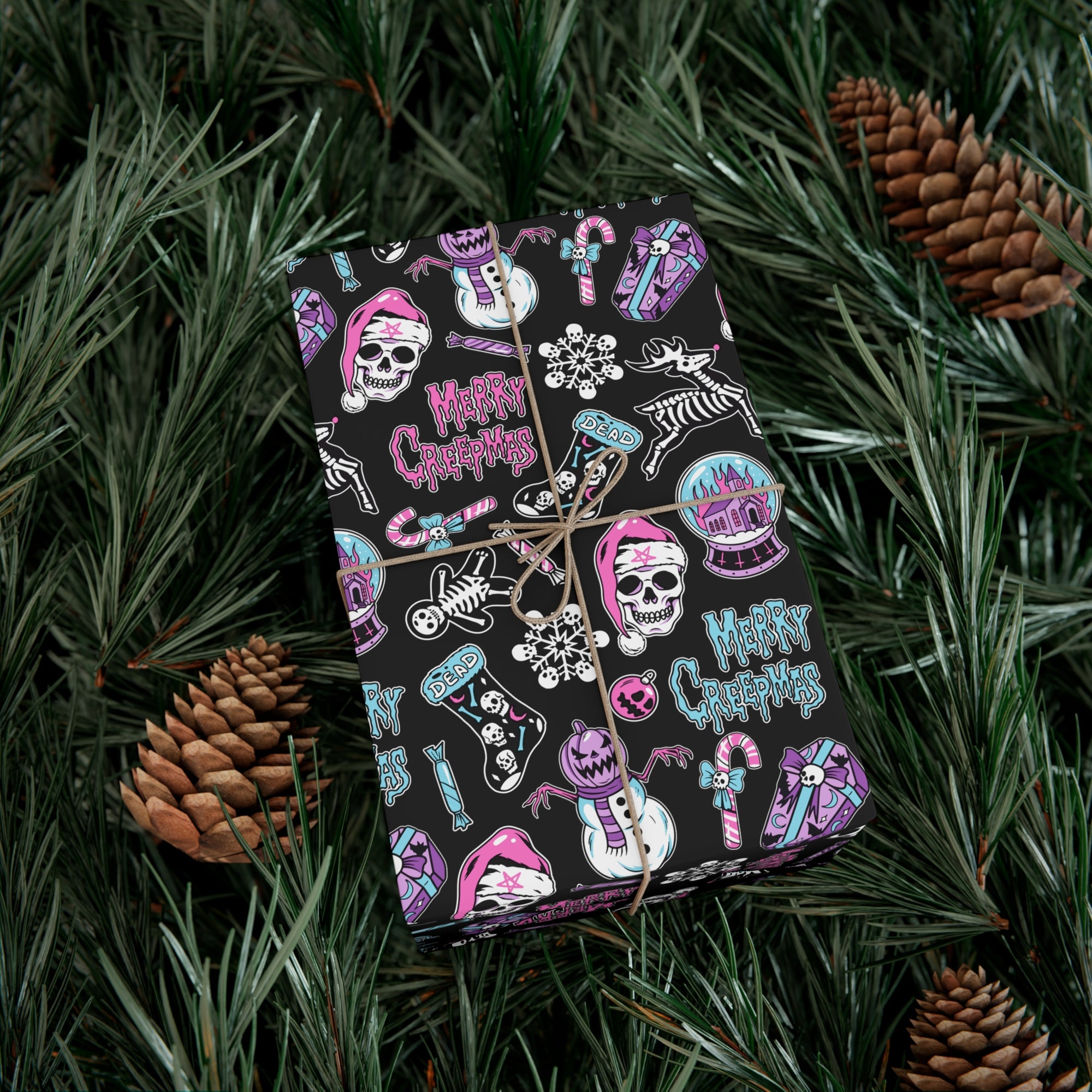 Merry Creepmas Christmas  Gift Wrapping Paper