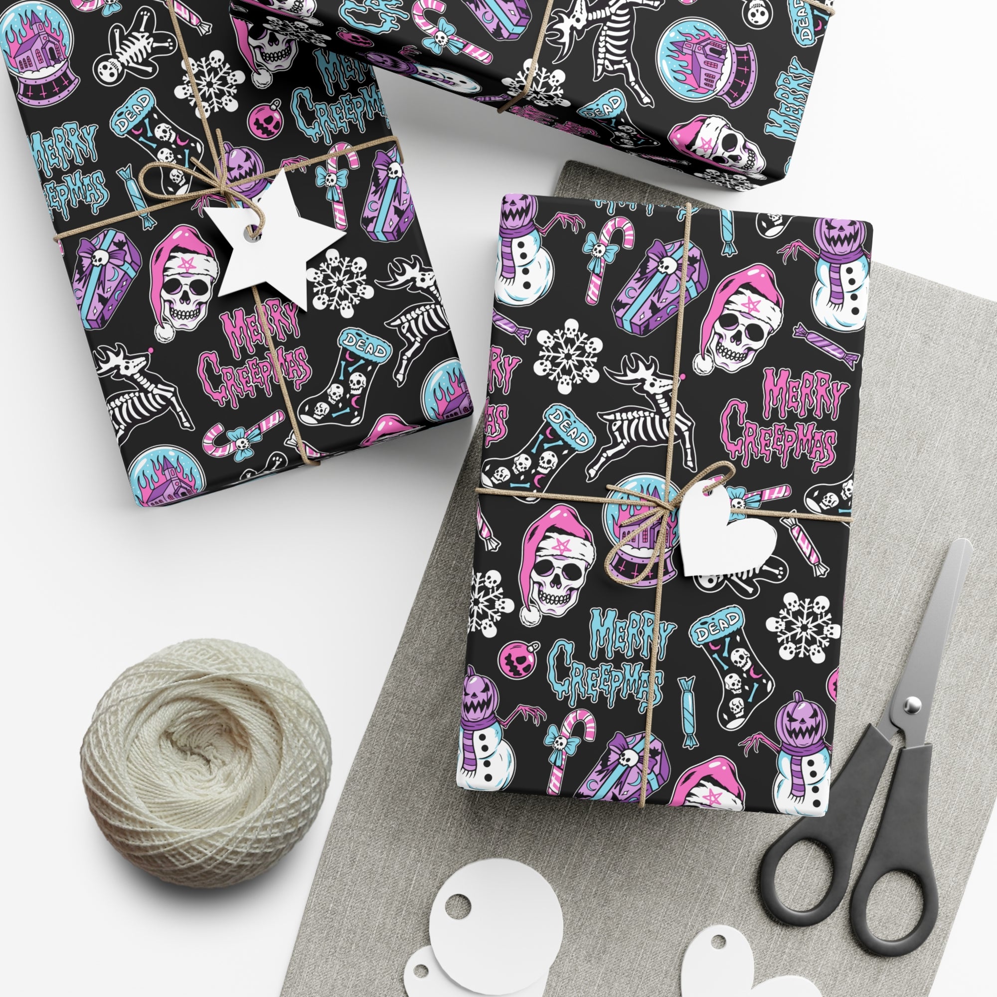 Merry Creepmas Christmas  Gift Wrapping Paper