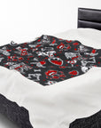 Love Skulls Plush Blanket