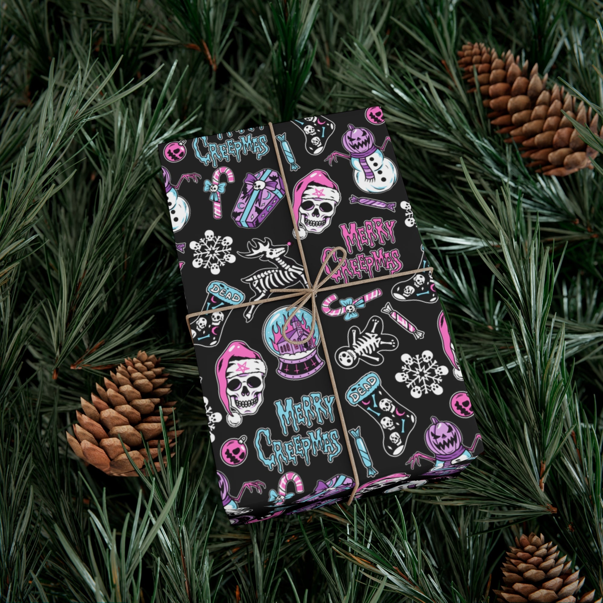 Merry Creepmas Christmas  Gift Wrapping Paper