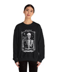 Skeleton Cat Crewneck Sweatshirt