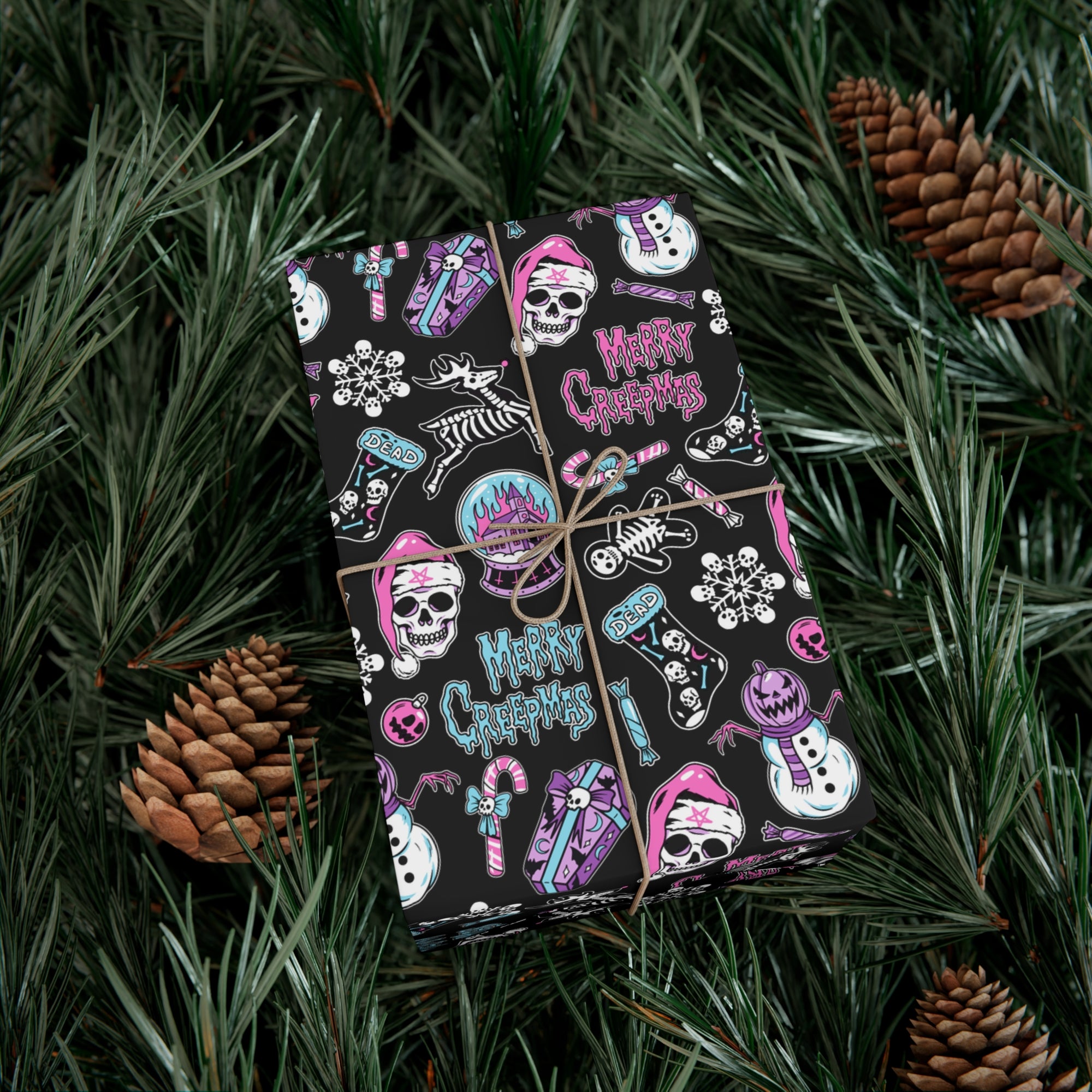 Merry Creepmas Christmas  Gift Wrapping Paper