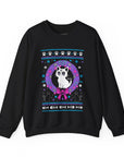 Mystic Catmas Christmas Crewneck Sweatshirt