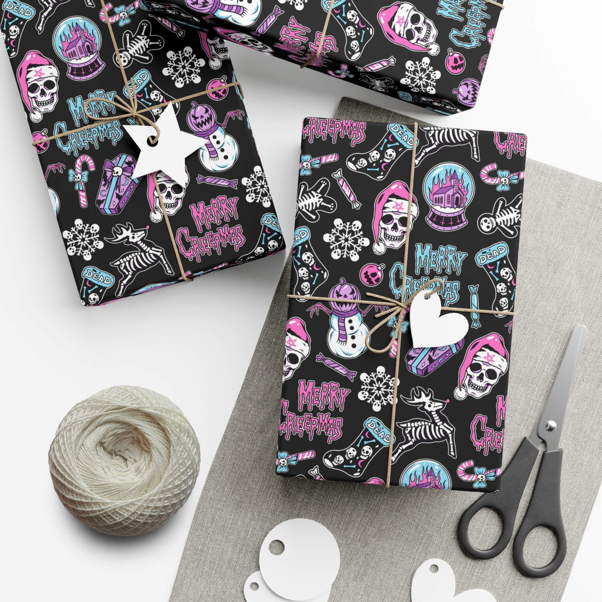 Merry Creepmas Christmas  Gift Wrapping Paper