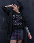 Purple Strange And Unusual Unisex Tee