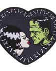 Rock Rebel | Bride & Frank Stitch Heart Embroidered Patch