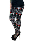 Ho Ho Ho Holiday High Waist Leggings