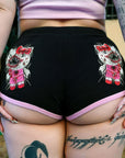 Hell Kitty Hello Metal Short Shorts