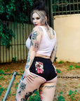 Hell Kitty Hello Metal Short Shorts