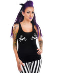 Halloween Bats Racerback Tank