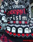 Creepy Lil Christmas Knit Sweater