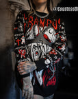 Death Metal Krampus Christmas Sweater