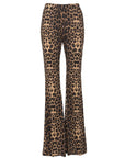 Wild Ride Leopard Bell Bottom Pants