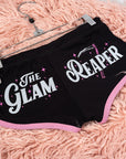 Glam Reaper Pink Trim Short Shorts