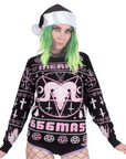 Too Fast | Christmas Sweater | Pink Merry 666mas