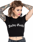 Too Fast | Crop Baby Tee | Baby Goth