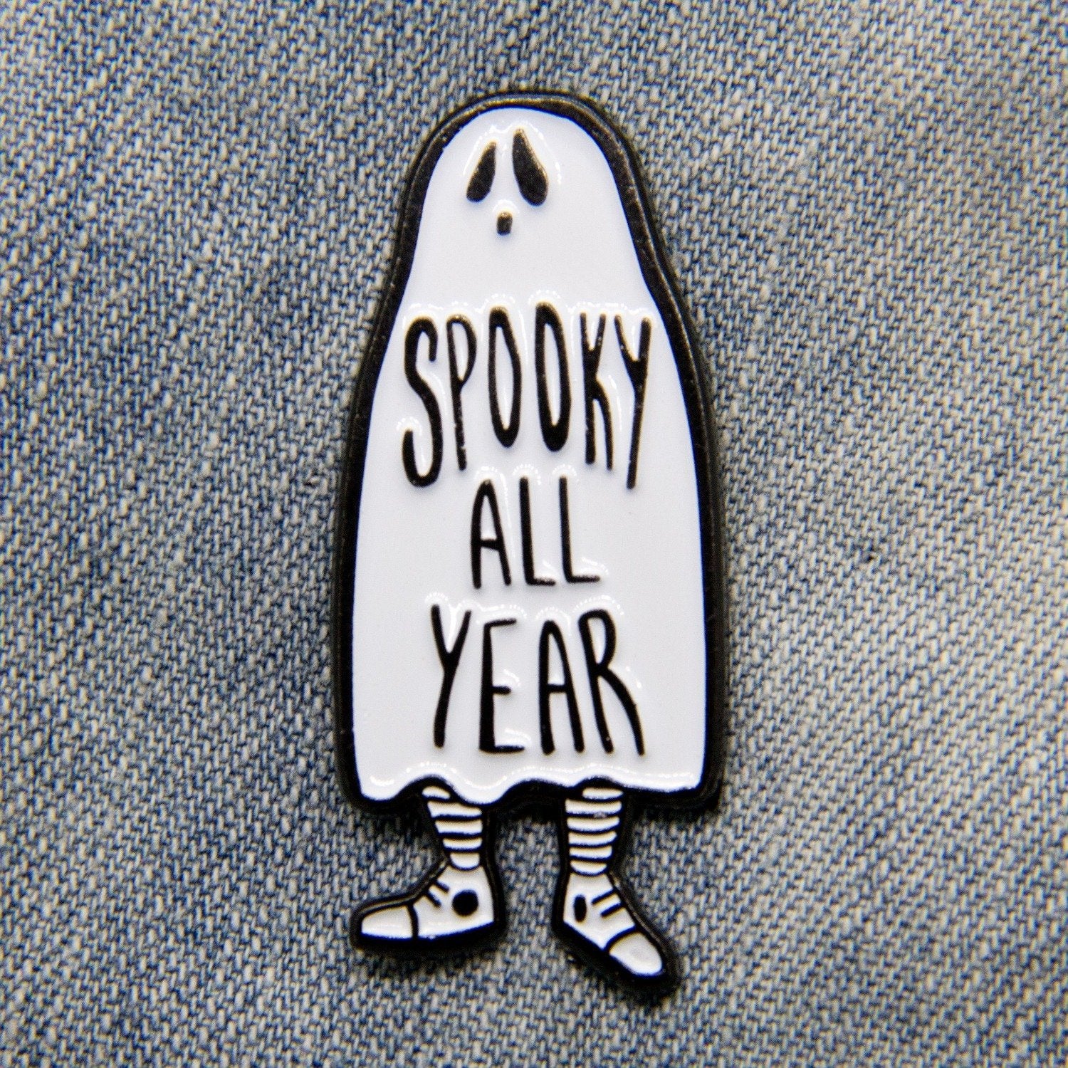 Too Fast | Ectogasm | Spooky All Year Ghost Enamel Pin