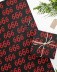 Too Fast | 666 Satanic Gift Wrapping Paper