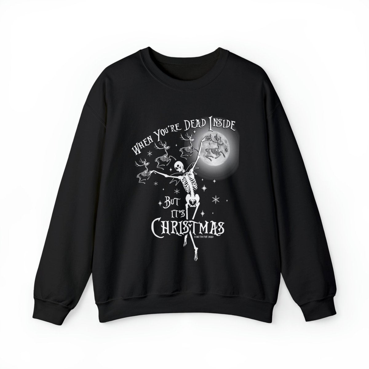 Too Fast | A Christmas Nightmare Crewneck Sweatshirt